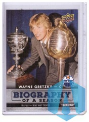 2015-16 Upper Deck Biography of a Season Wayne Gretzky #BIOWG-12